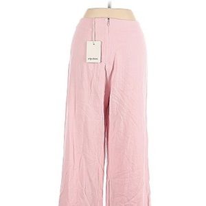 NWT Pink rhythm. linen wide leg pants